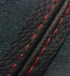Speedometer Trim Leather Cover for Ford F150 Raptor (2009–2014) Red Stitch
