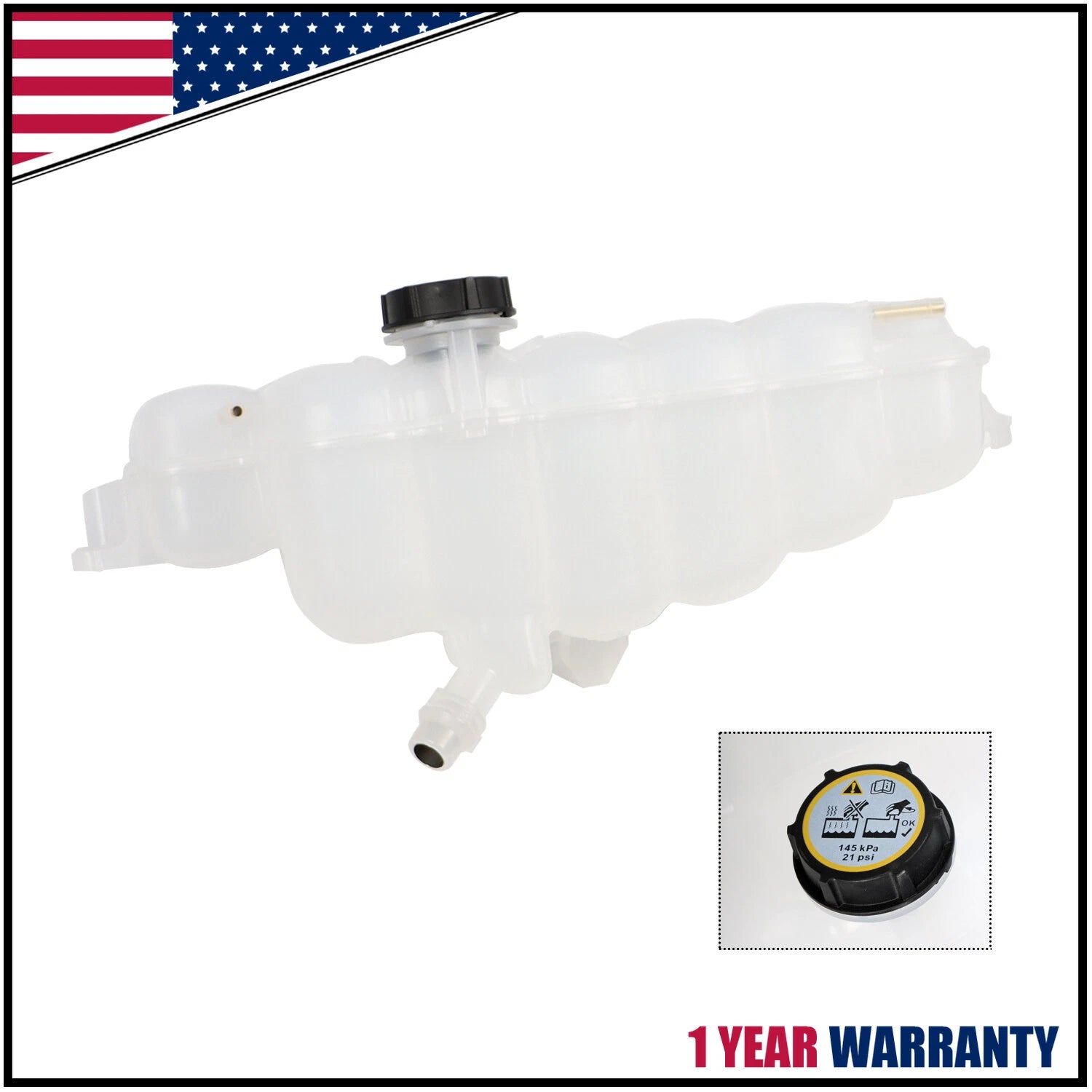 Coolant Reservoir for Ford F-150 Expedition Lincoln Navigator (2018–2023)