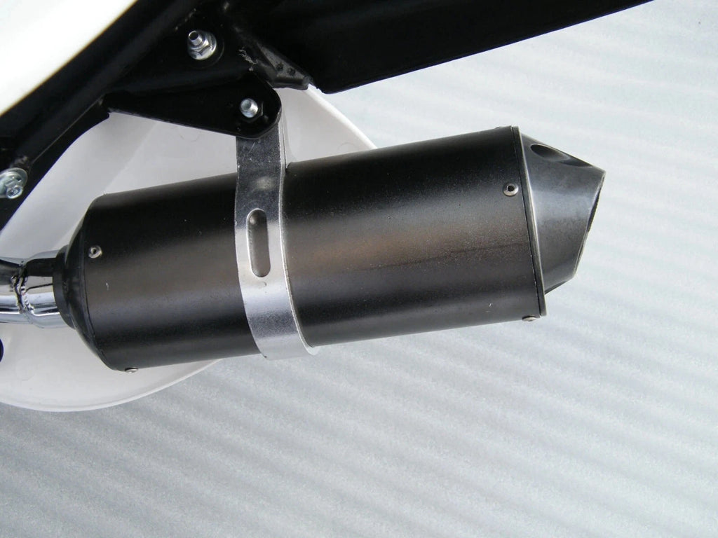 28mm Oval Alloy Exhaust Muffler for 125cc 140cc 150cc PIT Trail Dirt Bike