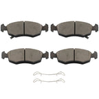 8PCS Brake Pads for Fiat 500 (2013–2017)