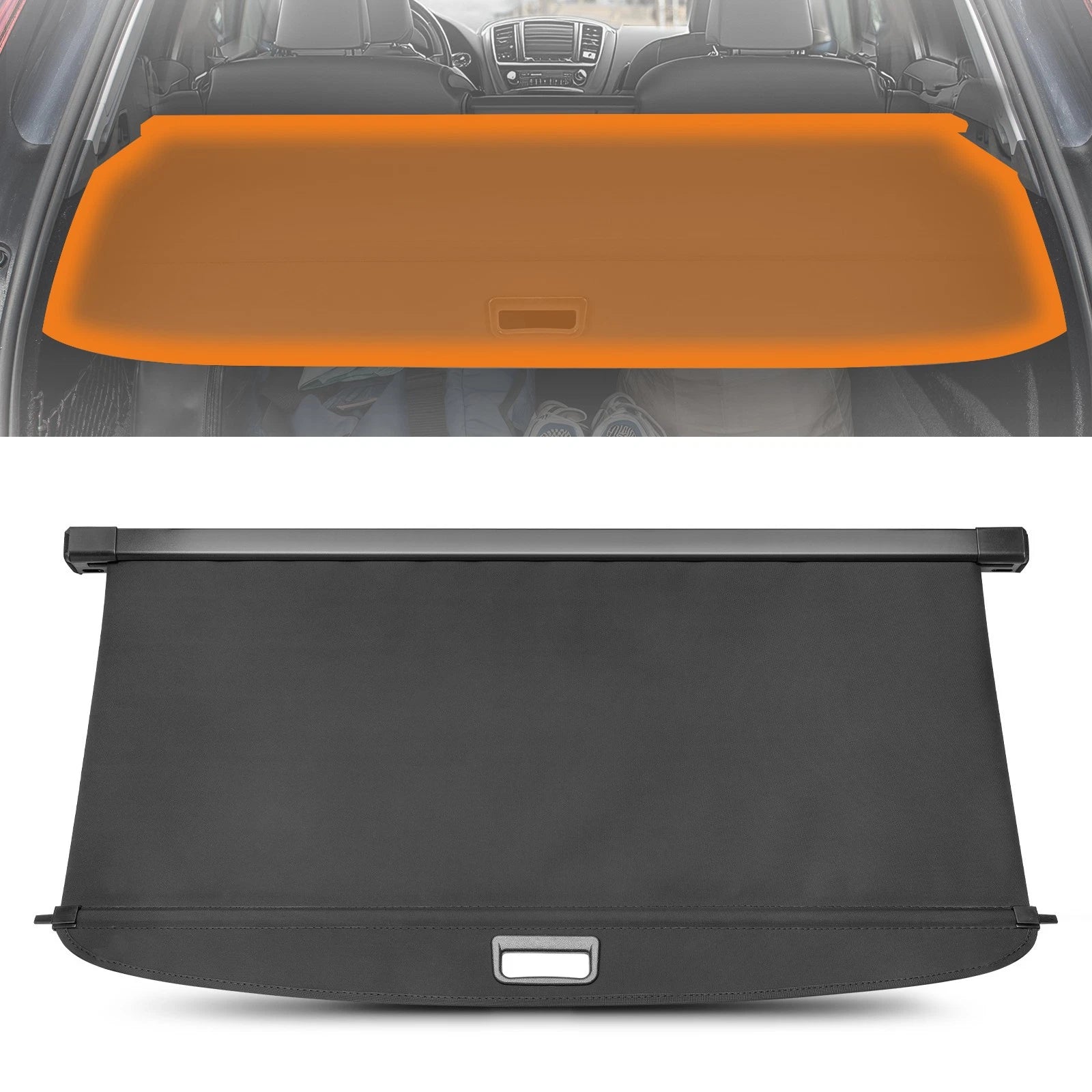 Rear Cargo Cover for Mercedes-Benz GLC X253 (2015–2021)