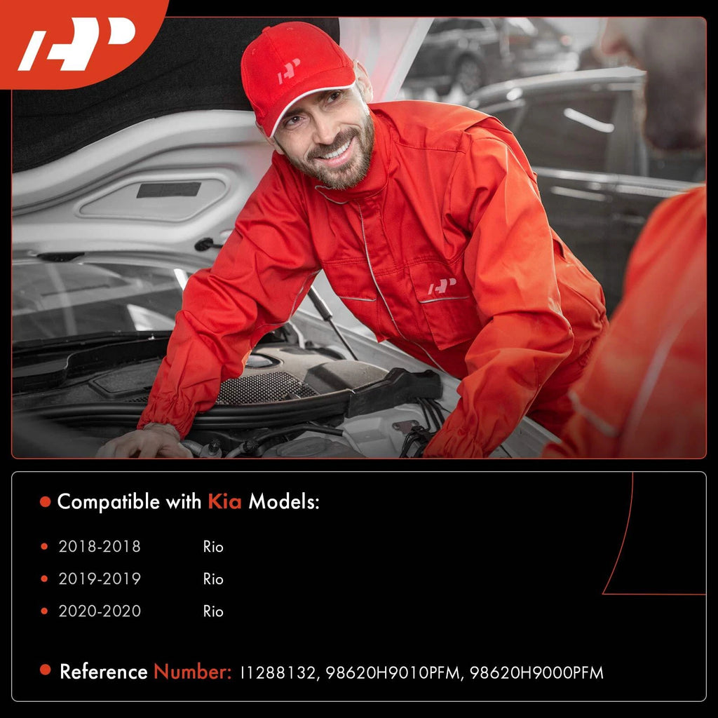 Windshield Washer Reservoir with Cap for Kia Rio (2018-2020)