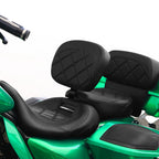 Black Rider Driver Backrest for Harley Touring Electra Street Glide (2009–2023)