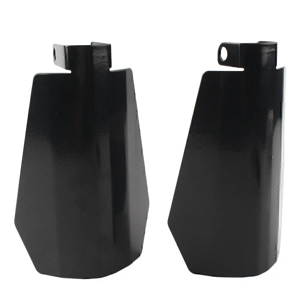 7.2x4 in Memphis Shade Coffin Cut Hand Guard for Harley Dyna, Sportster