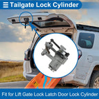 Trunk Lock Cylinder Set with Tailgate Lock & Keys for Volkswagen Golf 