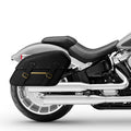 Detachable Saddlebags with Docking Mount Kit for Harley Fat Boy Breakout (2018–2023)