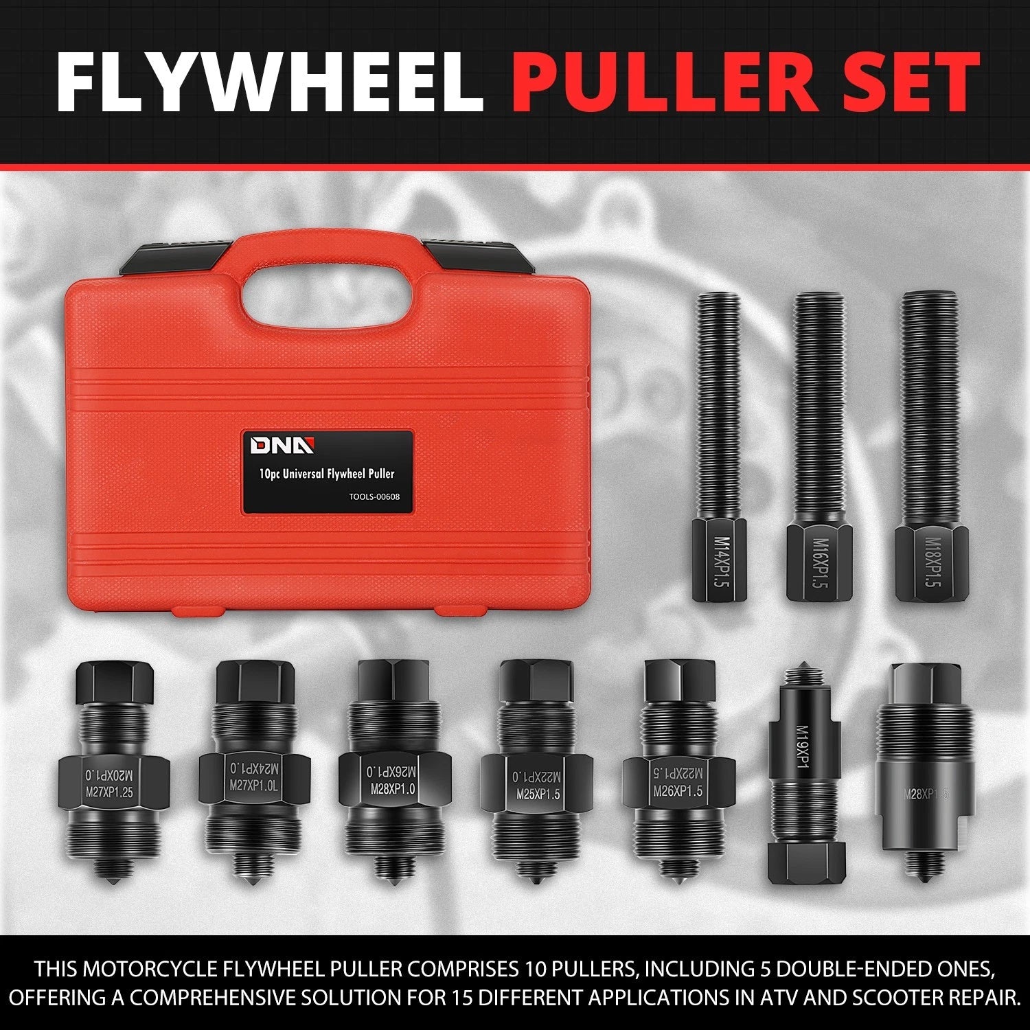 10X Flywheel Puller Set for Honda Motorcycle ATV (Universal)