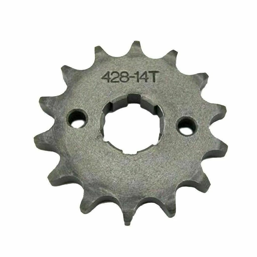 14 Tooth 14T 428 Sprocket for Taotao Sunl JCL Kazuma Lifan ZongShen Loncin