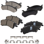 Brake Pad Set for Chevrolet Silverado 1500 GMC Sierra 1500 (1999–2006)