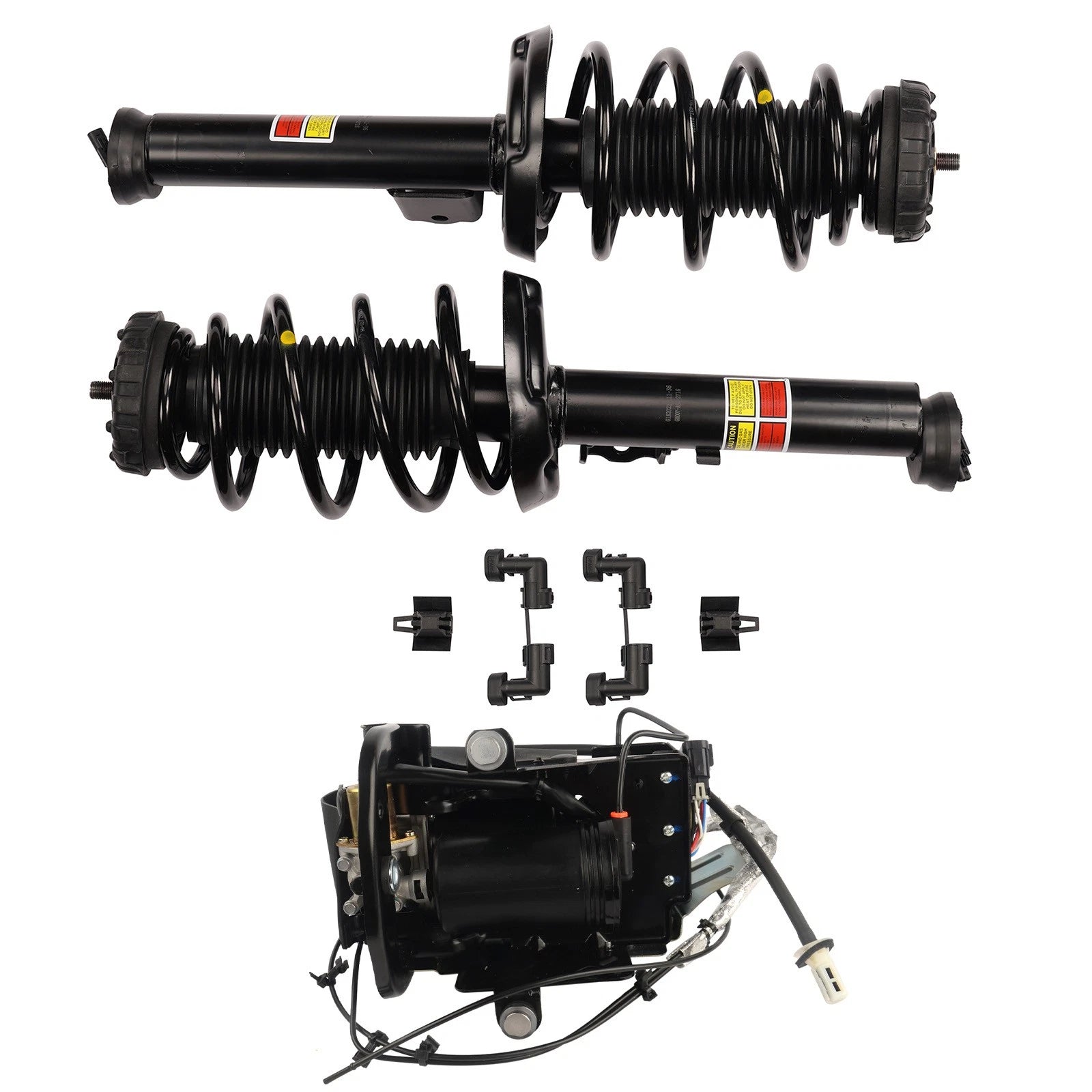Pair Front Strut Assembly with Air Compressor for Cadillac XTS (2013-2019)