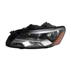 Halogen Headlight for Volkswagen Passat (2012–2015) Left Side Black