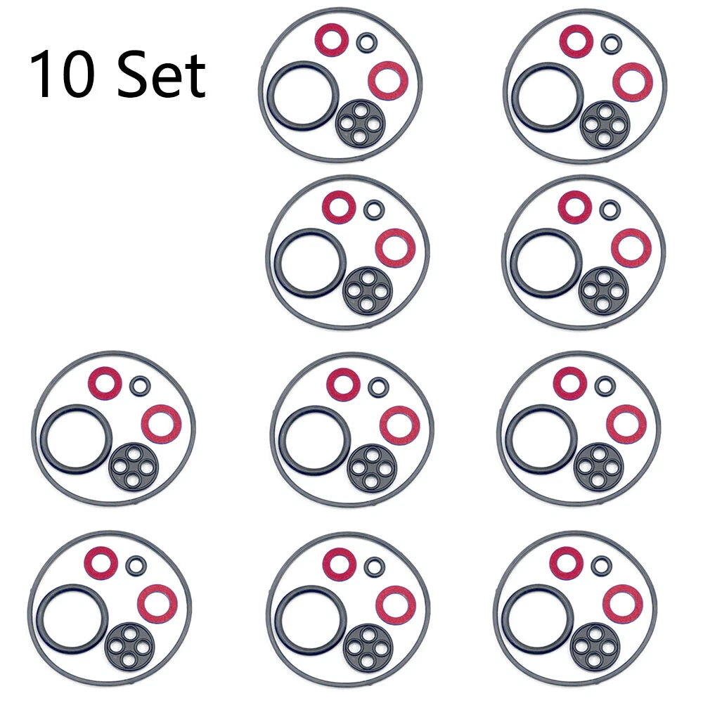 10x Carburetor Gasket Rebuild Kit for Honda GX340 GX390 (N/A) 16010-ZE2-812