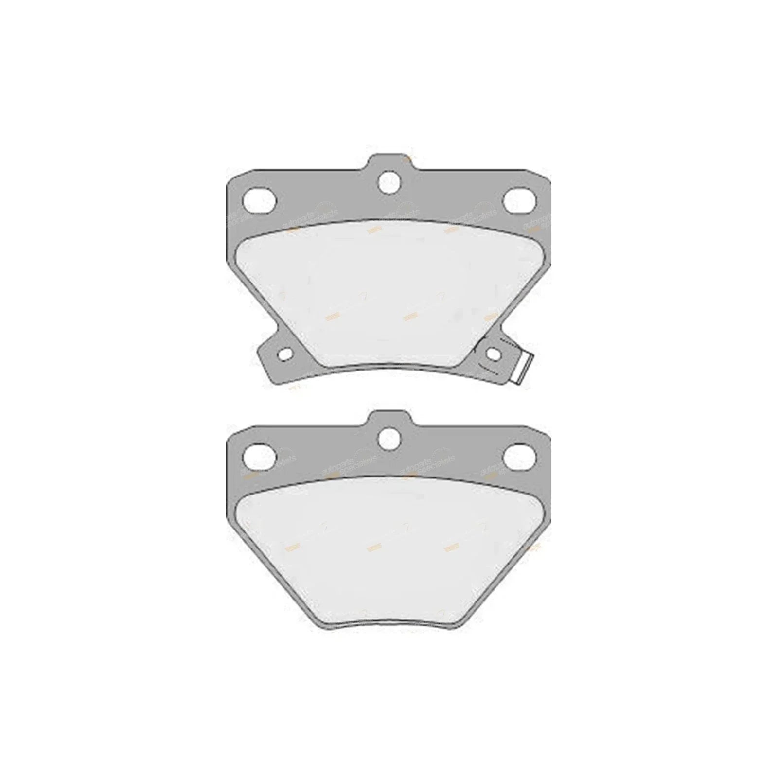 2 x Rear Disc Brake Rotors + Pads for Corolla ZZE122R (2001–2007)