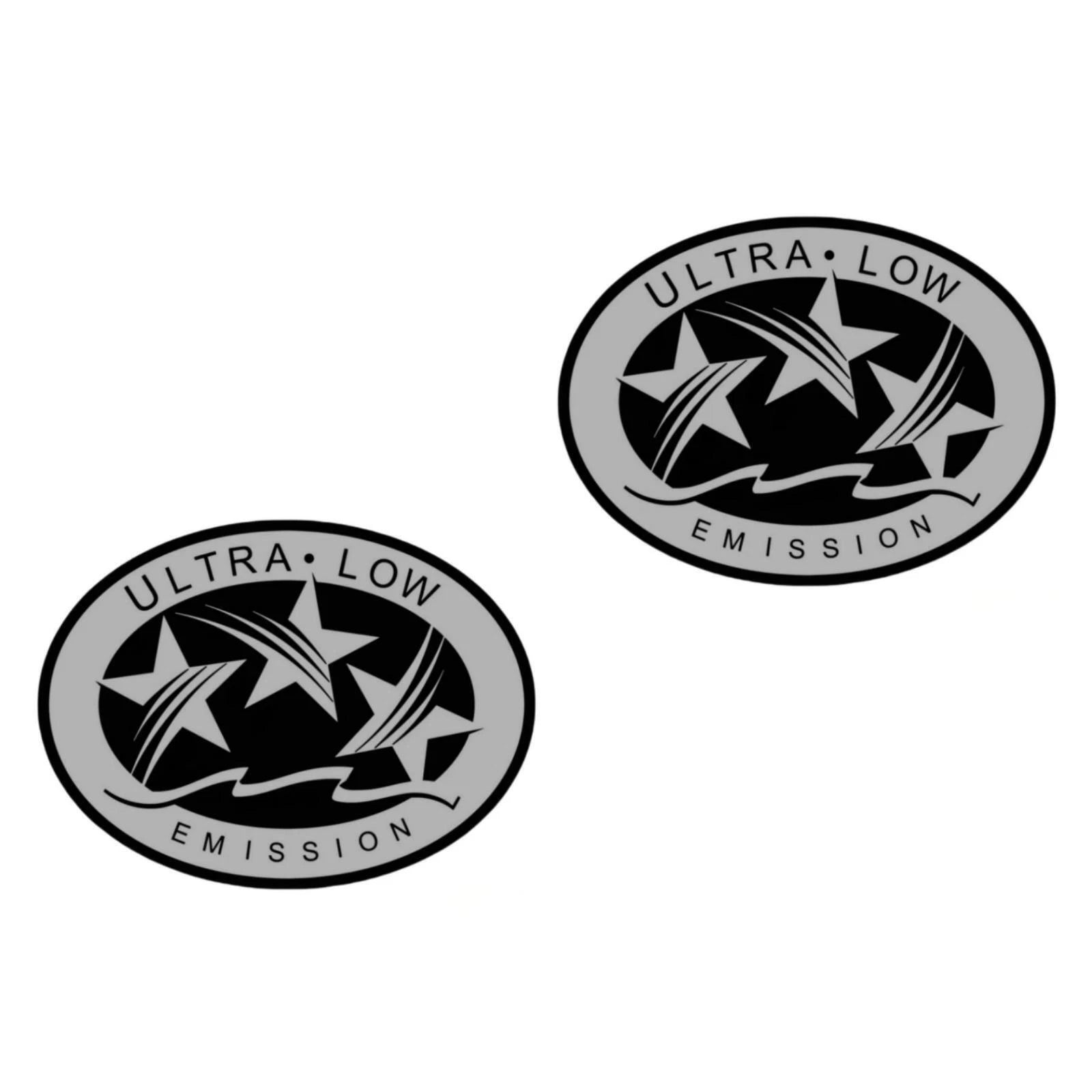 2pcs Outboard Graphic Sticker Decal for Ultra Low Emission (3 Star)