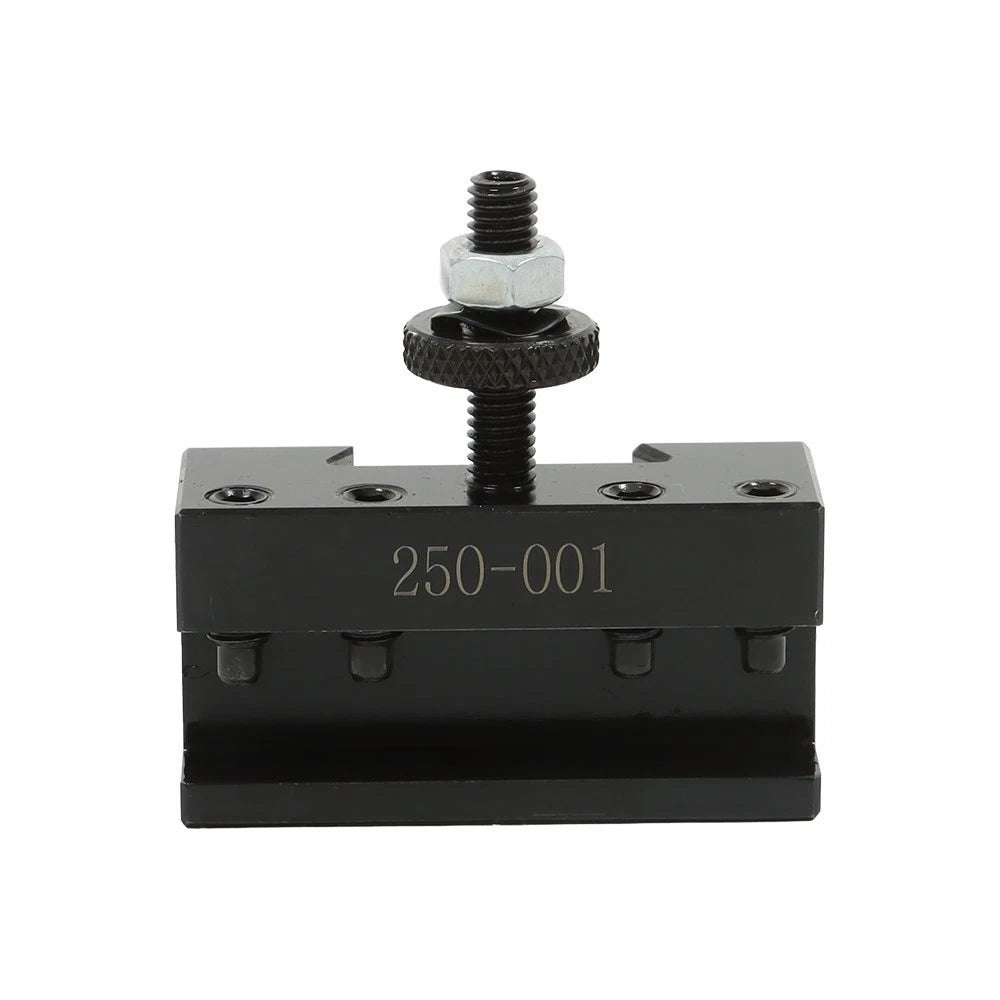 Set of 2 Quick Change Turning Facing Tool Post Holder for CNC Lathe