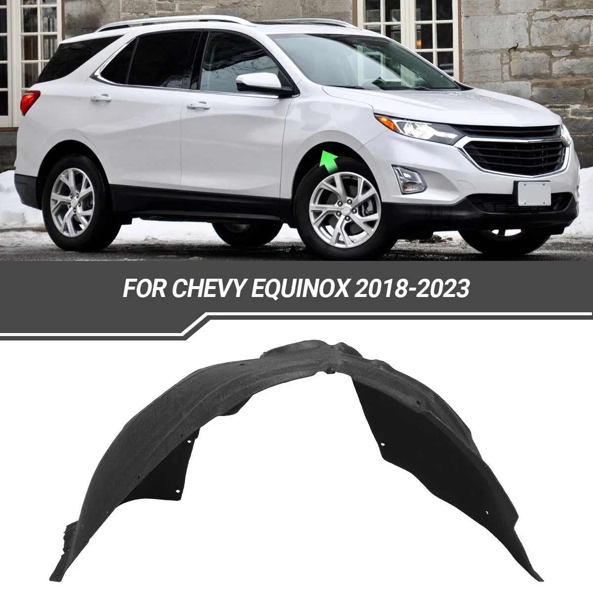 Front Right Inner Fender Liner for Chevrolet Equinox (2018–2023)