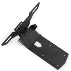Black Steel License Plate Holder for KAWASAKI Ninja H2 SX (2019-2021)