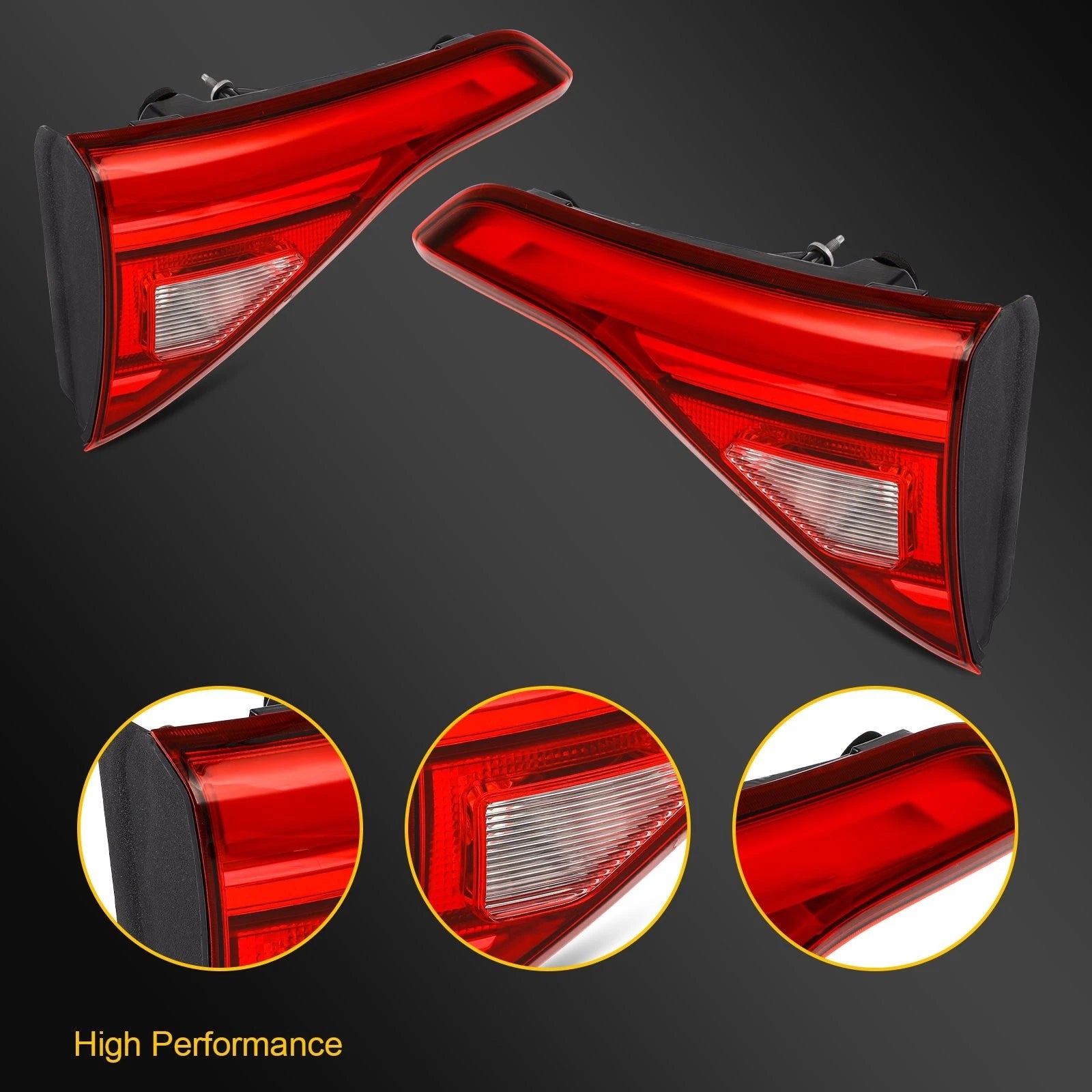 Inner Pair LED Tail Lights for GMC Acadia (2017–2019)