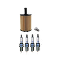 Wix Engine Oil Filter & NGK 4 Laser Platinum Spark Plugs for Jetta 2.0L (2006–2018)