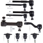 Set of 10 Front Tie Rods Ball Joints Suspension Kit for Chevy C10 Suburban (1975–1982)