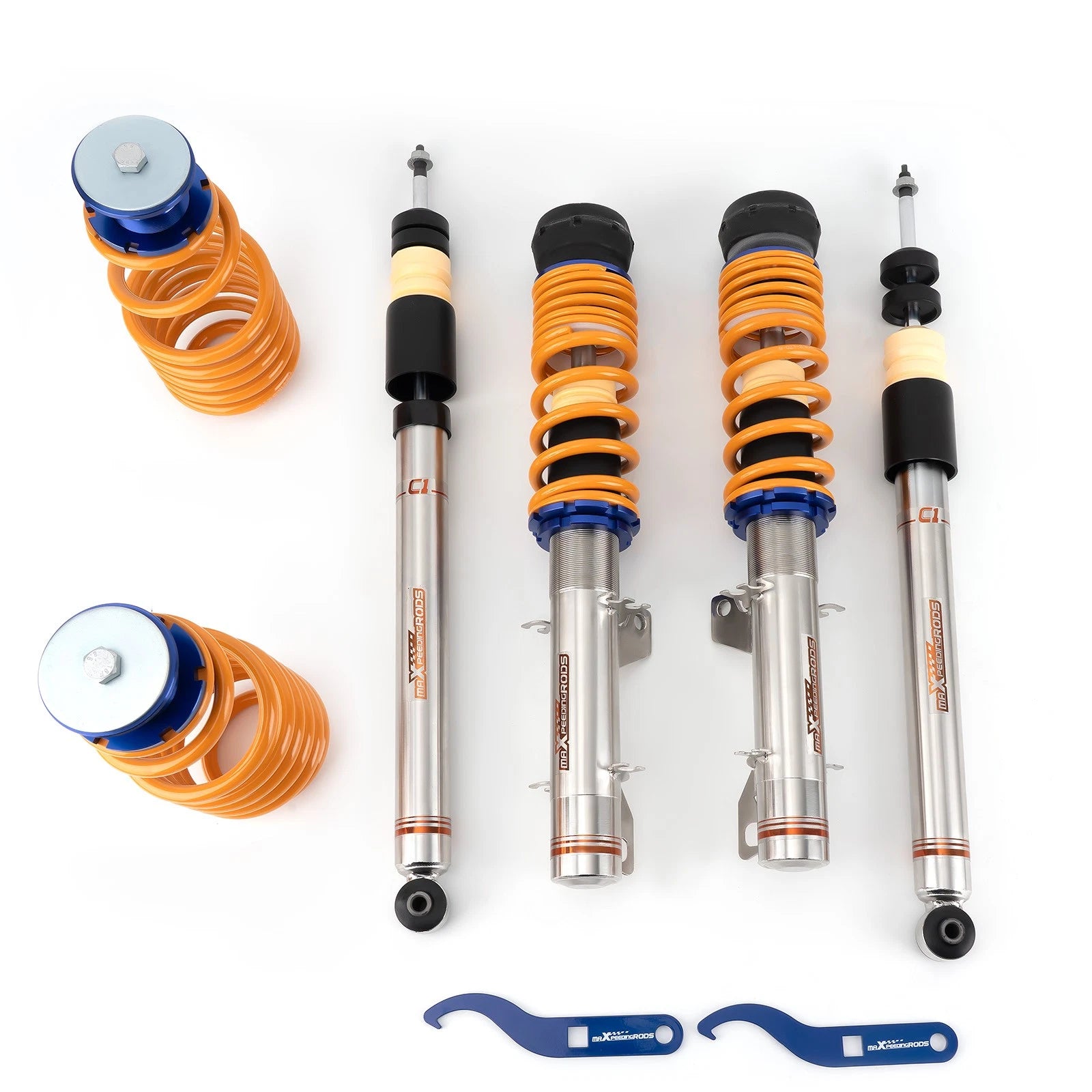 Coilover Suspension Kit for VW Golf/GTI/Jetta MK4 (1999–2005)