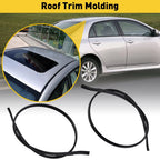 Set of 2 Black Roof Trim Molding Kit for Toyota Corolla (2009–2013)