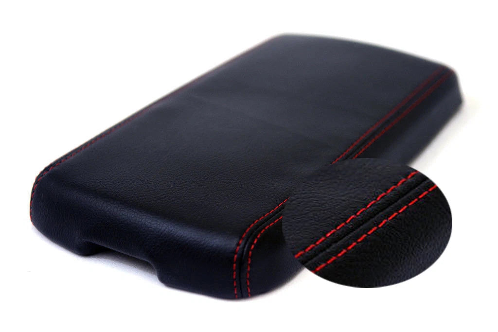 Center Console Armrest Cover for Pontiac G6 (2005–2010) Red Stitch