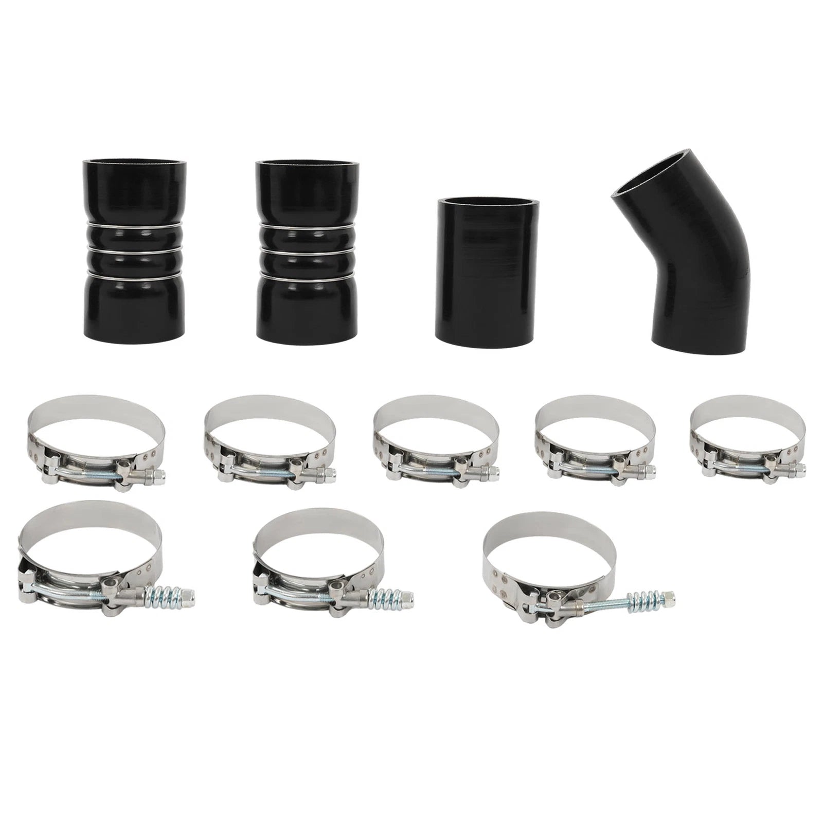 Turbo Intercooler Pipe Boot Clamps Kit for Ford F250-F550 (2003–2007)