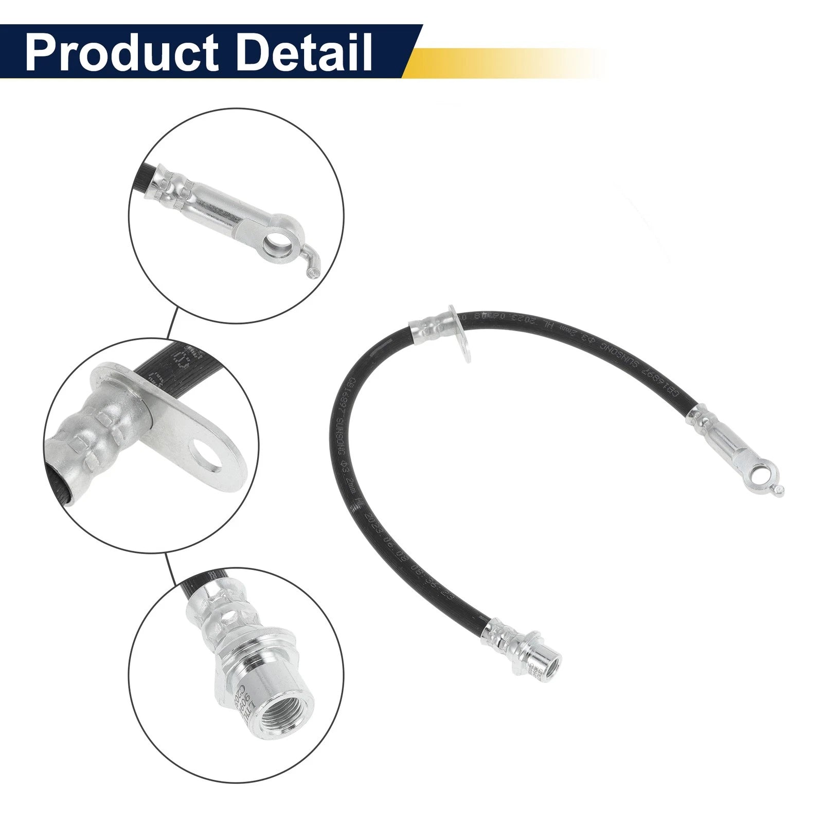 Front Right Brake Hose for Toyota Venza (2012–2025) No. 90947C2035