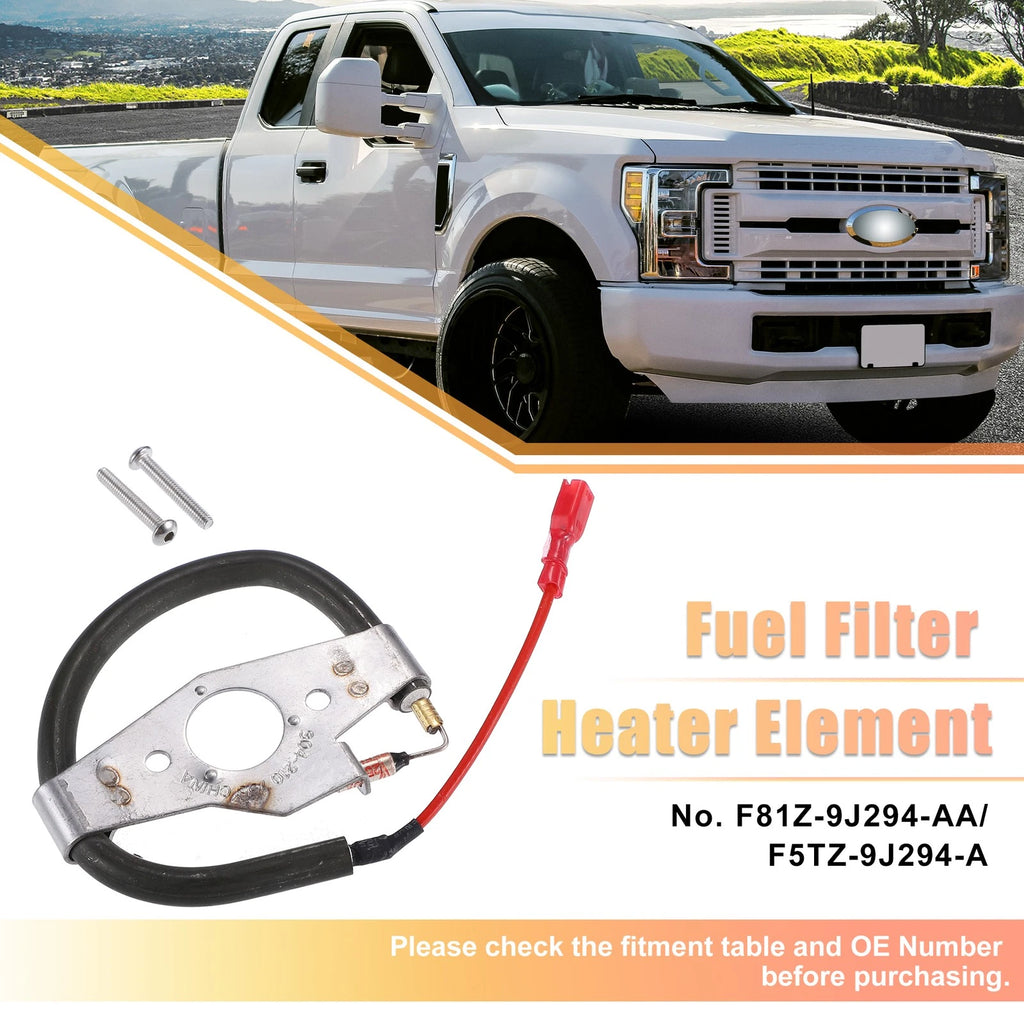 Set of 1 Fuel Filter Bowl Heating Element No.F81Z9J294AA for Ford F250 F350 (1999–2003)