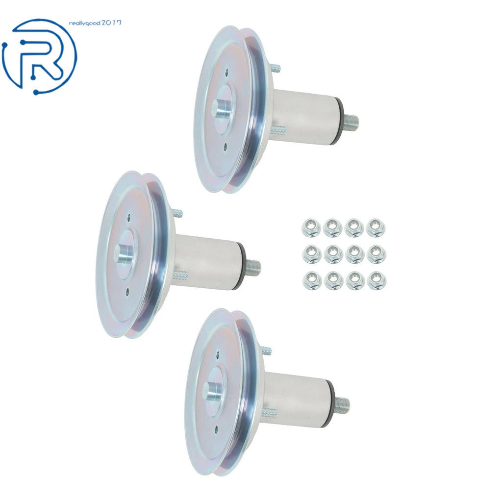 Set of 3 Spindle Assemblies for Gravely ZTX 60 ZT XL 60