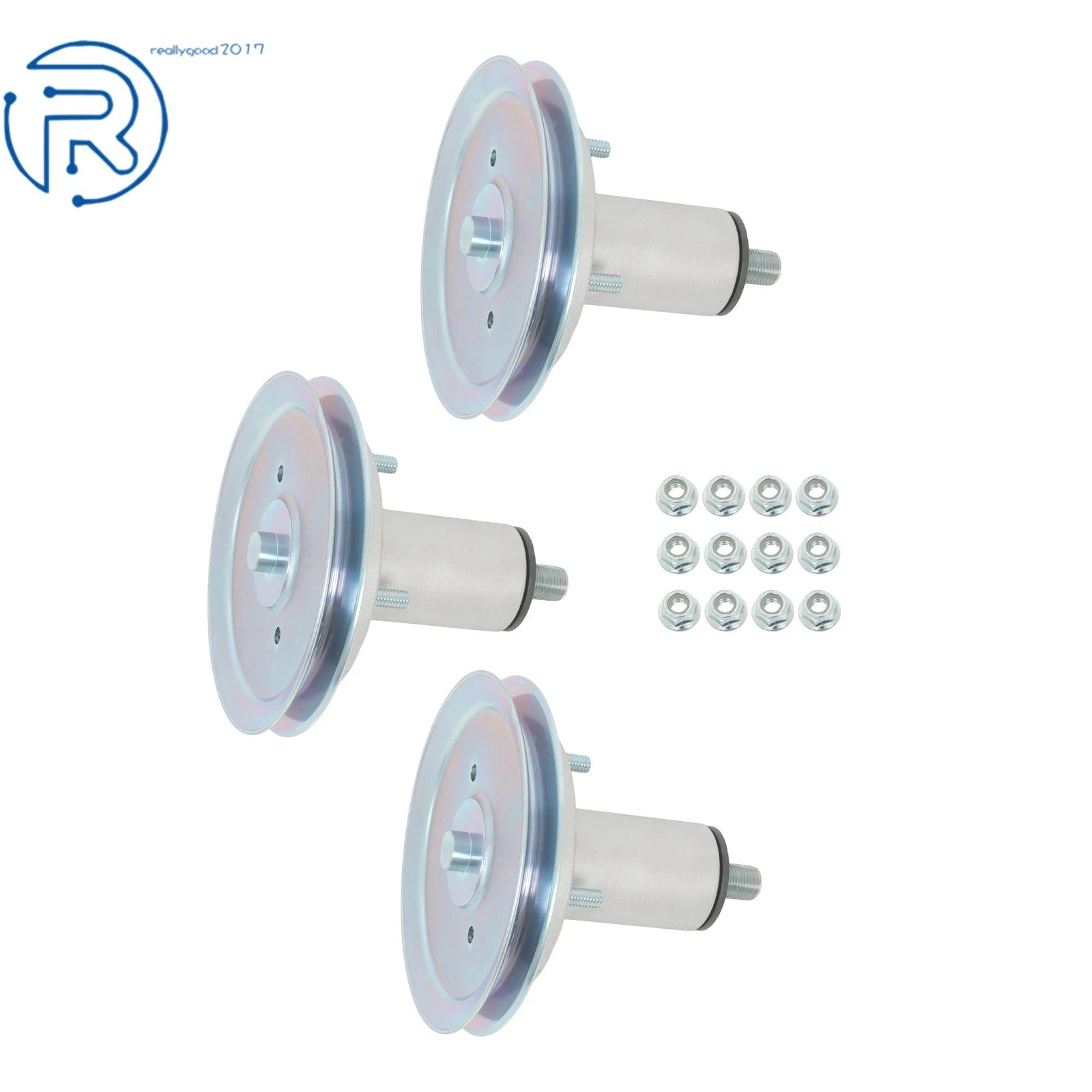 Set of 3 Spindle Assemblies for Gravely ZTX 60 ZT XL 60