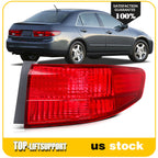 Tail Light Assembly for Honda Accord Sedan (2003–2004) Red Housing Right Side