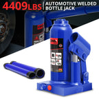 2 Ton Hydraulic Bottle Jack for Car Auto Repair (11.8")