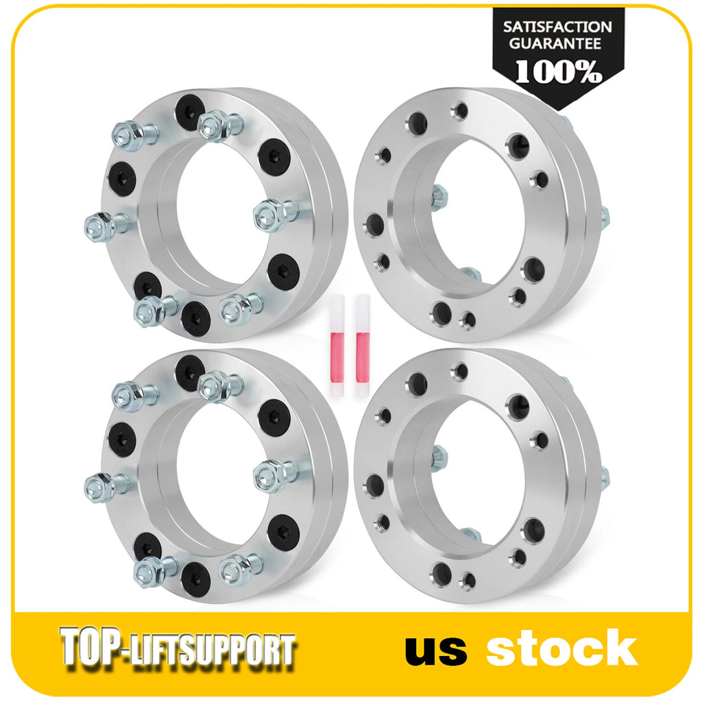 Set of 4 Wheel Adapters 5x139.7 to 6x139.7 for Dodge to Chevy