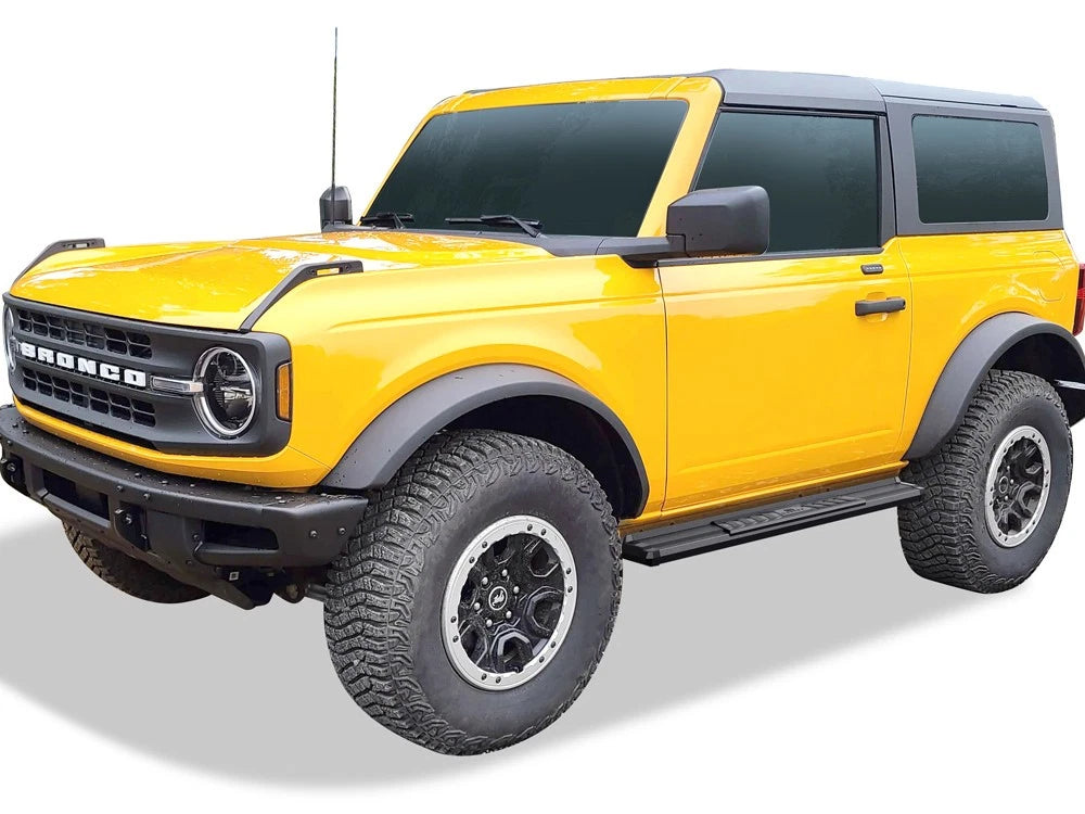 Nerf Bars for Ford Bronco 2-Door (2021-2026) - Black
