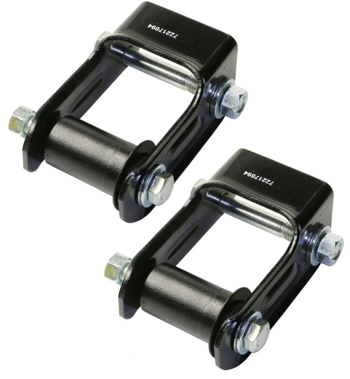 Set of 2 Rear Leaf Spring Shackles Moog for Blazer Bravada Jimmy S10 Sonoma (1995–2005)