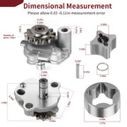 Oil Pump Assembly w/ Rotor for Yamaha YZ450F WR450F (2006–2015)