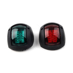 2X LED Navigation Light for Marine Boat (12V) - Green Red Side Starboard