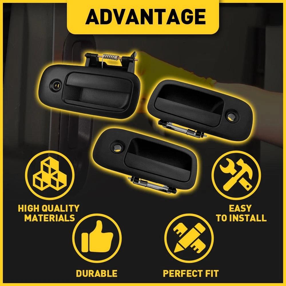 Set of 2 Door Handles for GMC Savana Van Chevy Express (1996â2009)