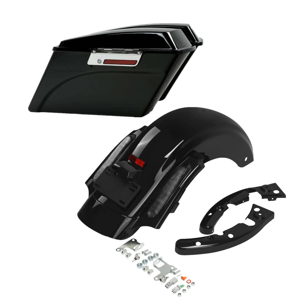 Hard Saddlebag & Rear Fender for Harley Davidson Touring Road Glide (2009–2013)