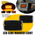 LED Front Fender Side Marker Signal Lights for Jeep Wrangler TJ (1997–2006)