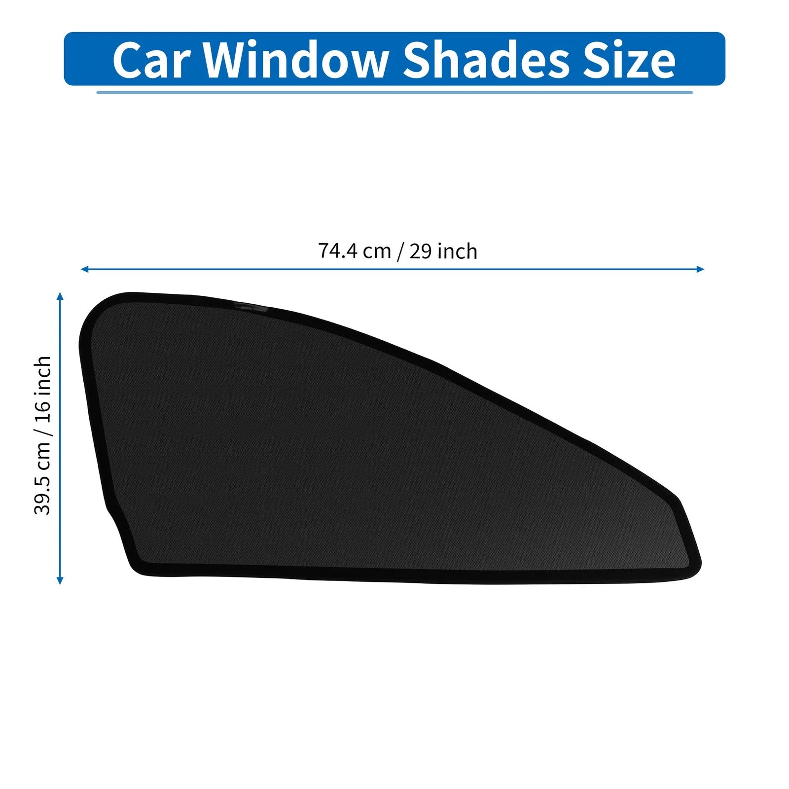 Car Window Cover for Mazda CX-8 (2017–2023) Net Black