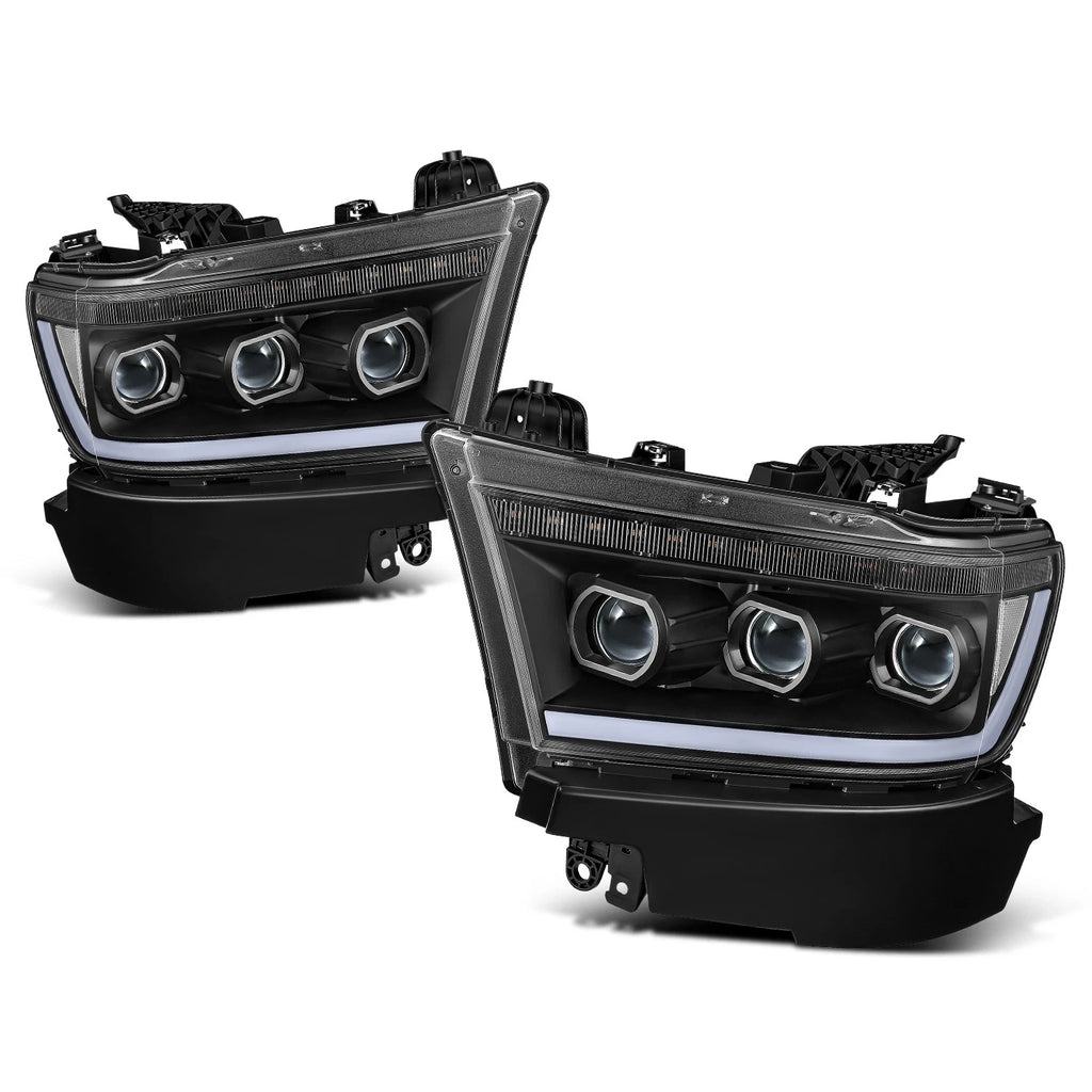 LED DRL Sequential Projector Headlights for Ram 1500 (2019–2024)