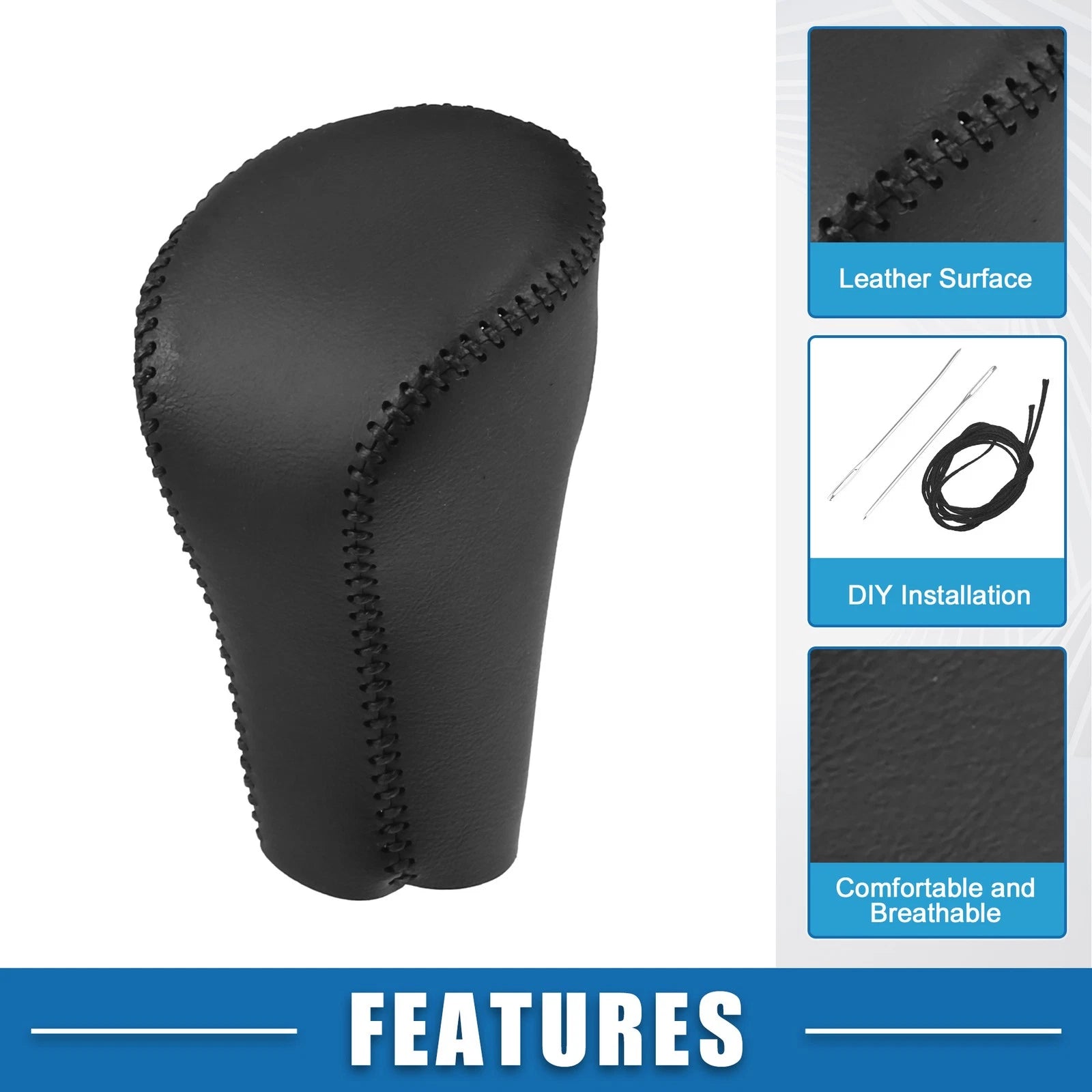 Gear Shift Lever Cover for Honda Accord (2008–2012) - Black Trim