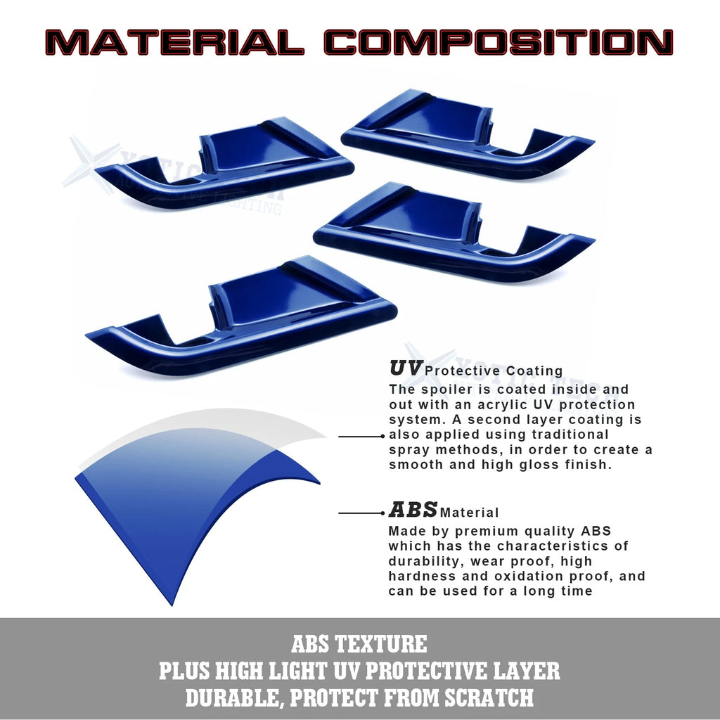 Blue Door Handle Bowl Sticker for Toyota Camry 8th (2018-2024)