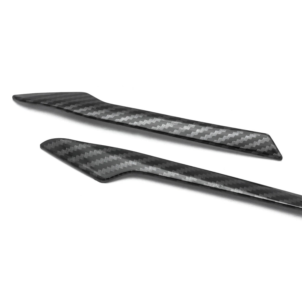 Carbon Fiber ABS Driver Side Frame Overlay Decor Kit for Honda Civic (2016-2021)