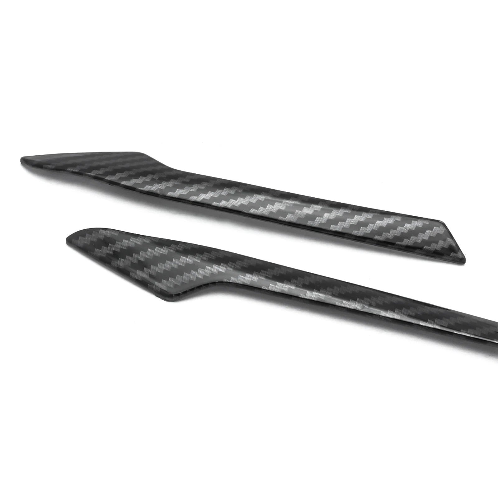 Carbon Fiber ABS Driver Side Frame Overlay Decor Kit for Honda Civic (2016-2021)