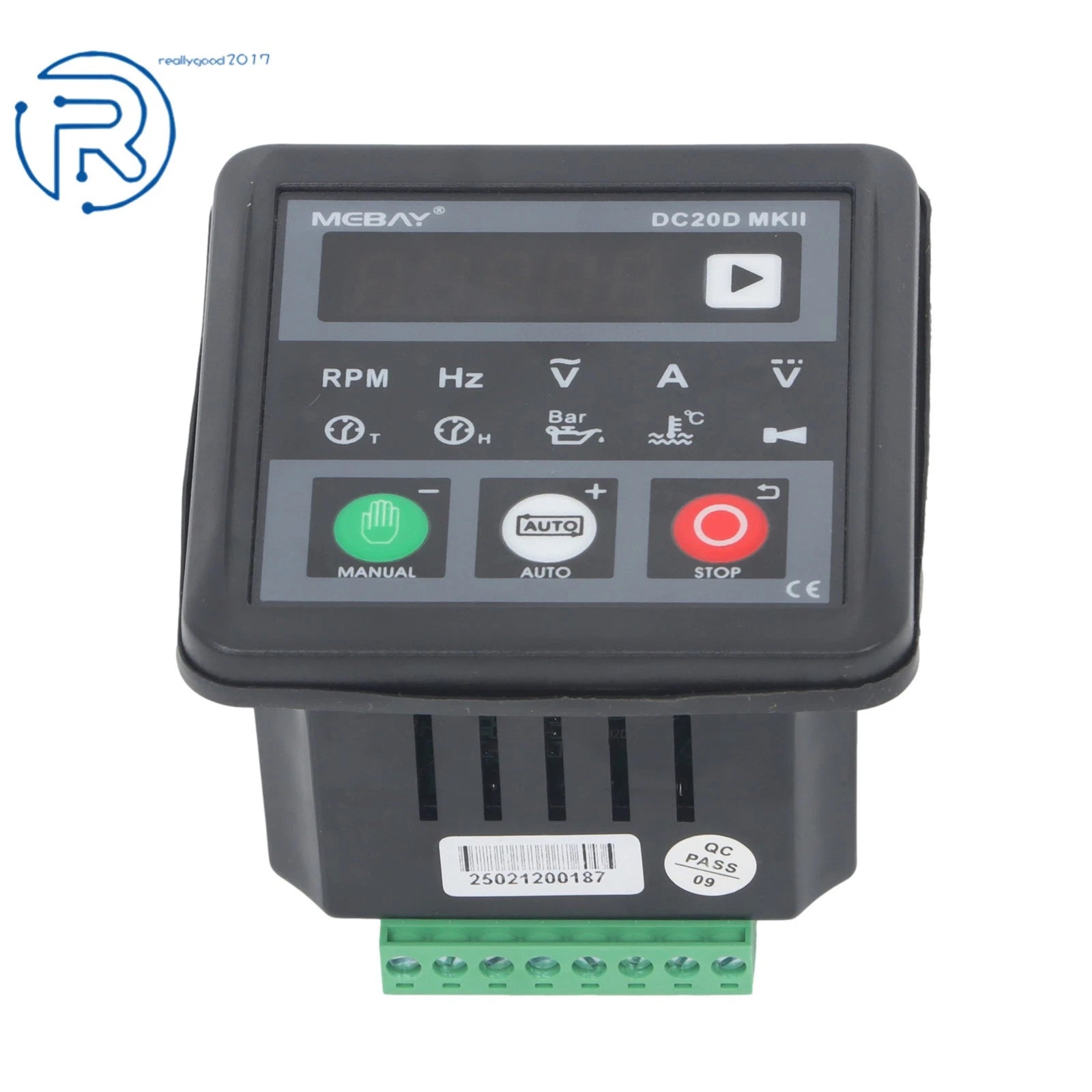 Auto Start Display Control Panel for DC20D MKII