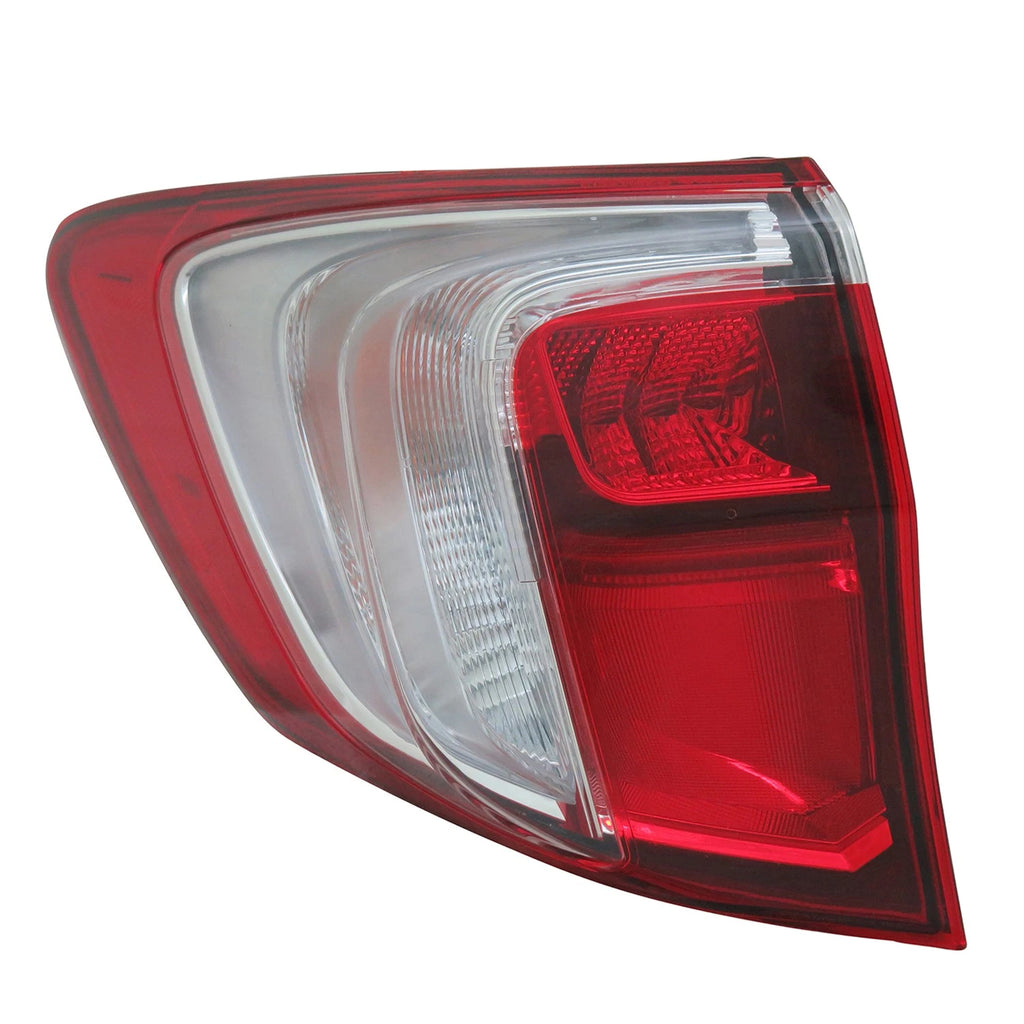 Outer Tail Light Assembly Driver Side Replacement for Acura RDX (2016–2018)